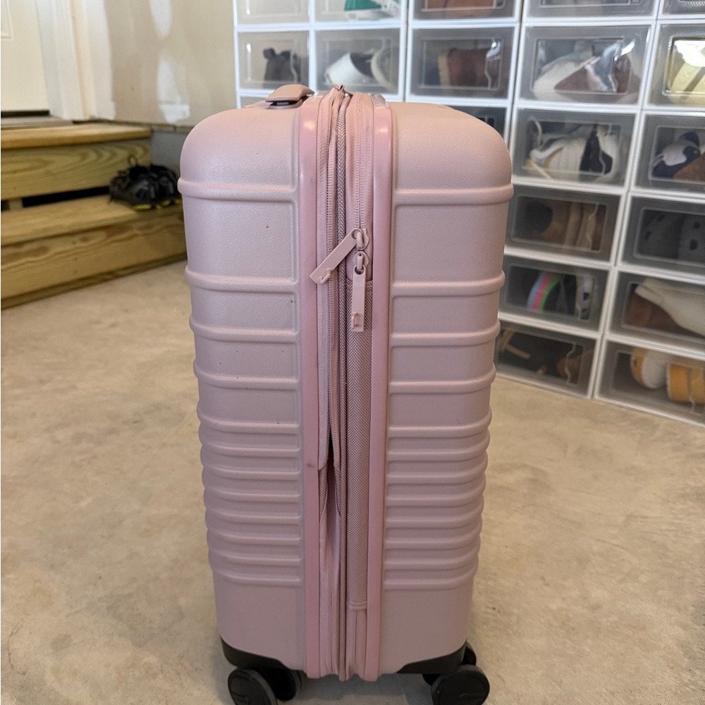 BEIS Mauve Pink Carry-On Spinner Luggage - Picture 4 of 5